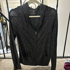 LIVE LOVE DREAM Black Zip Hoodie